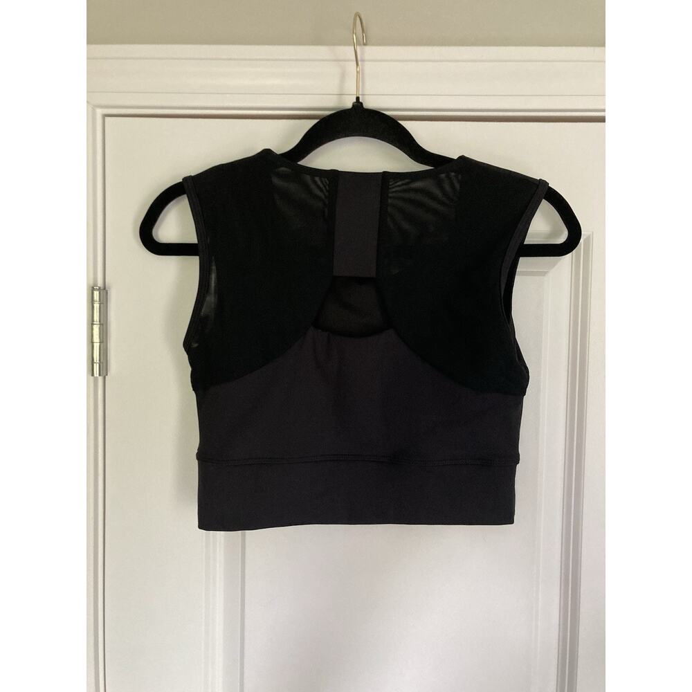 FORME Power Bra Black Posture Correcting Sports Bra Mesh Women’s Large Support - Picture 4 of 6